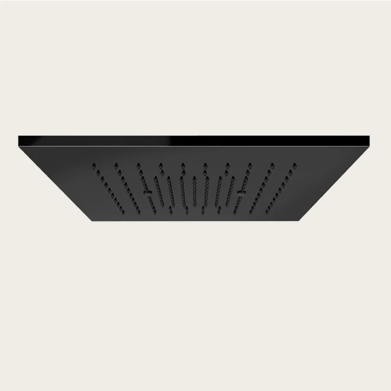 Накладная панель, Gessi, Minimali, для душевой системы, 350*350, цвет-Black Metal PVD