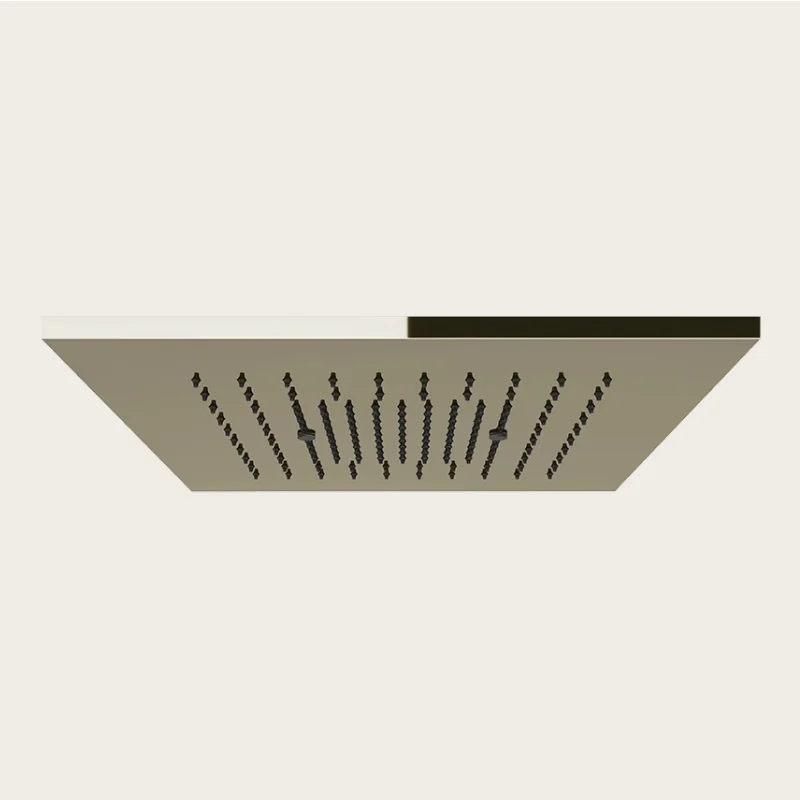 Накладная панель, Gessi, Minimali, для душевой системы, 350*350, цвет-Nickel PVD