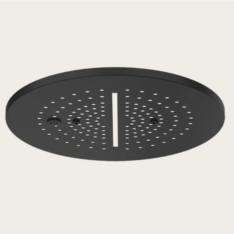 Накладная панель, Gessi, Minimali, для многофункциональной душевой системы, 355*355, цвет-черный матовый