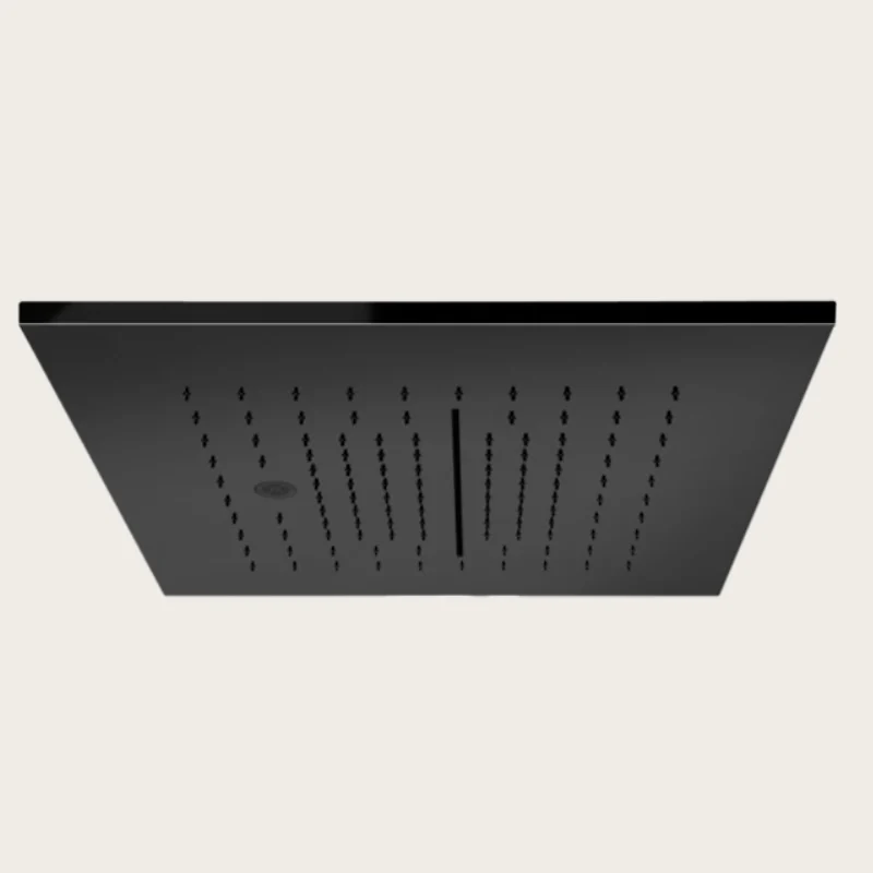Накладная панель Gessi, Minimali, для многофункциональной душевой системы, 350*350, цвет-Black Metal PVD