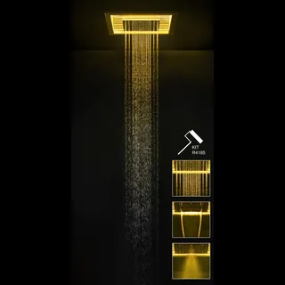 Внутренняя часть, Gessi, Sogni, для встраиваемой в потолок душевой системы, цвет-Mirror Steel