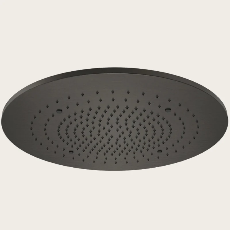 Накладная панель, Gessi, Minimali, для душевой системы, 500*500, цвет-Black Metal Brushed PVD