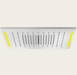Накладная панель, Gessi, Colour, для многофункциональной душевой системы, 500*500, цвет-белый матовый