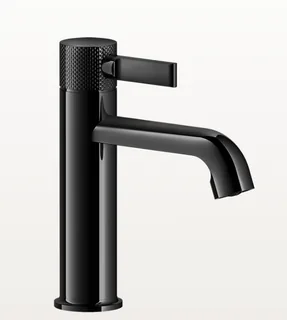 Смеситель для раковины, Gessi, Inciso, цвет-Black Metal PVD