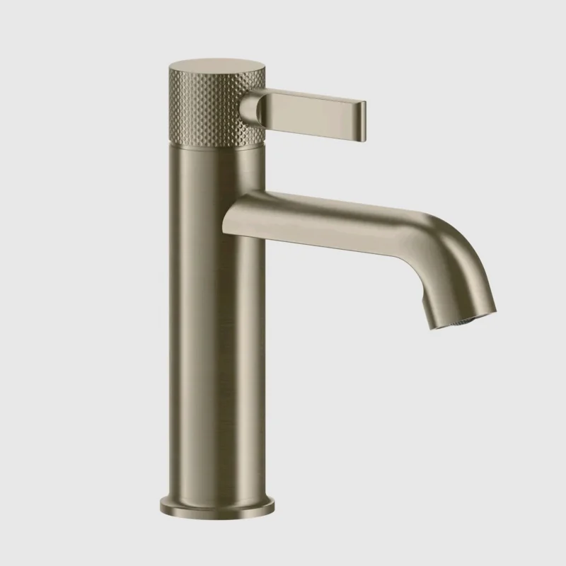 Смеситель для раковины, Gessi, Inciso, цвет-Finox Brushed Nickel