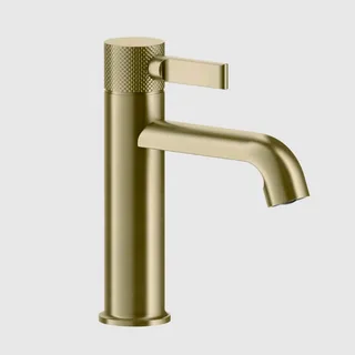 Смеситель для раковины, Gessi, Inciso, цвет-Brushed Brass PVD — иконка