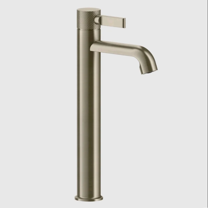 Смеситель для раковины, Gessi, Inciso, цвет-Finox Brushed Nickel