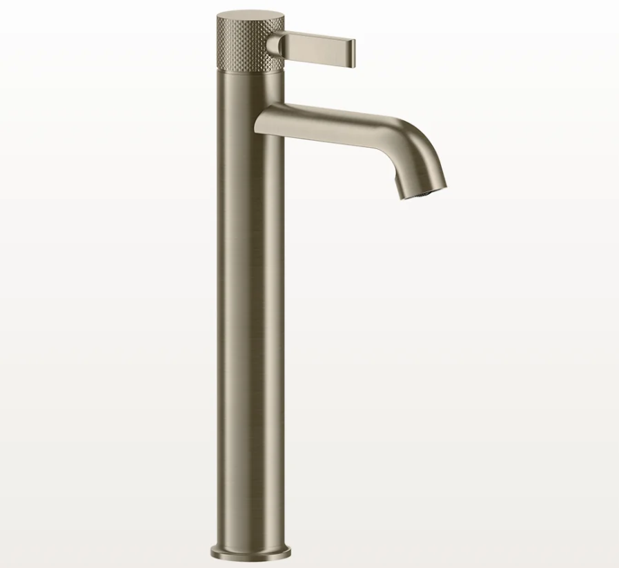 Смеситель для раковины, Gessi, Inciso, на раковину/столешницу, цвет-Finox Brushed Nickel
