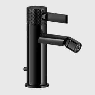 Смеситель для биде, Gessi, Inciso, цвет-Black Metal PVD