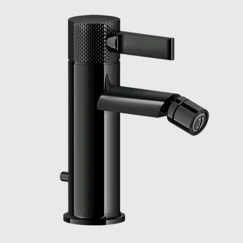 Смеситель для биде, Gessi, Inciso, цвет-Black Metal PVD