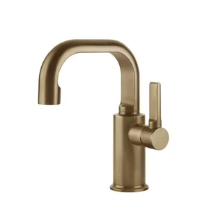 Смеситель для раковины, Gessi, Inciso, цвет-Warm Bronze Brushed PVD — иконка