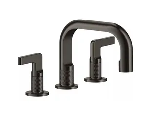 Смеситель для раковины, Gessi, Inciso, цвет-Aged Bronze