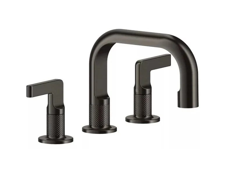 Смеситель для раковины, Gessi, Inciso, цвет-Aged Bronze