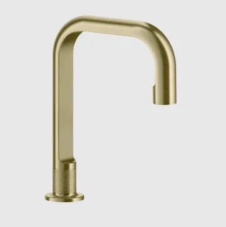 Смеситель для раковины, Gessi, Inciso, цвет-Brushed Brass PVD — иконка