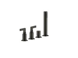 Смеситель для ванны и душа, Gessi, Inciso, цвет-Aged Bronze