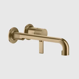 Смеситель для раковины, Gessi, Inciso, цвет-Warm Bronze Brushed PVD — иконка