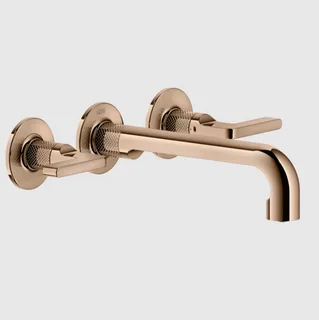 Смеситель для раковины, Gessi, Inciso, цвет-Copper PVD — иконка