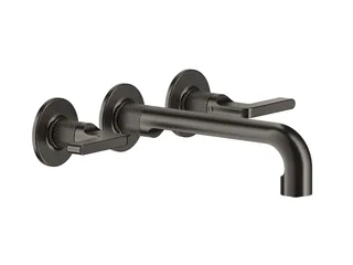 Смеситель для раковины, Gessi, Inciso, цвет-Aged Bronze