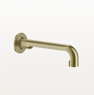 Излив, Gessi, Inciso, цвет-Brushed Brass PVD — иконка