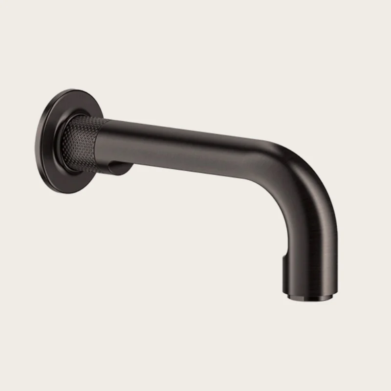 Излив, Gessi, Inciso, цвет-Black Metal Brushed PVD