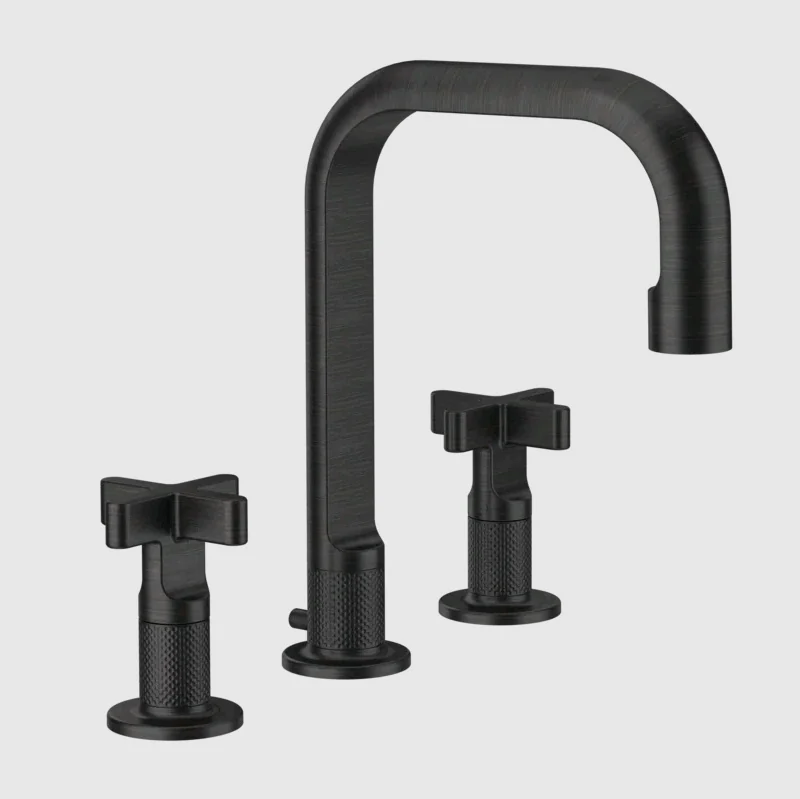 Смеситель для раковины, Gessi, Inciso, цвет-Aged Bronze