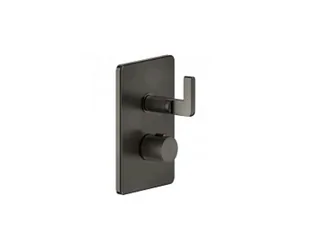 Смеситель для душа, Gessi, Inciso, цвет-Black Metal Brushed PVD — иконка