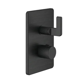 Смеситель для душа, Gessi, Inciso Bath&Shower, на 3 потребителя, цвет-Aged Bronze — иконка