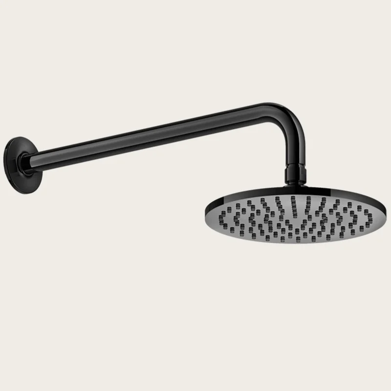 Верхний душ, Gessi, Inciso, 200*200, цвет-Black Metal PVD