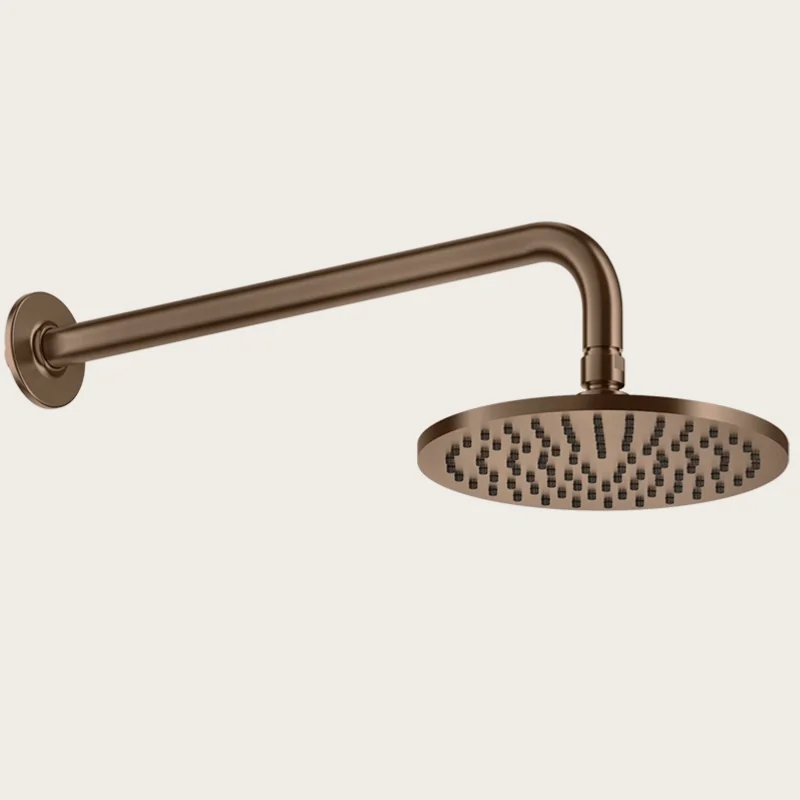 Верхний душ, Gessi, Inciso, 200*200, цвет-Copper Brushed PVD