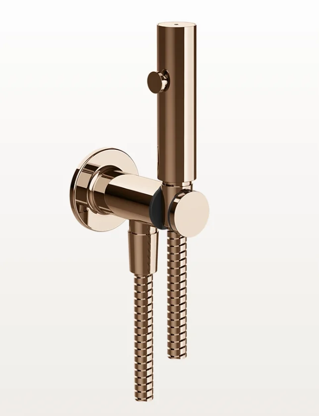Гидроёршик, Gessi, Inciso, цвет-Copper PVD