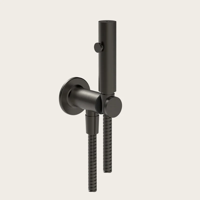 Гидроёршик, Gessi, Inciso, цвет-Black Metal Brushed PVD