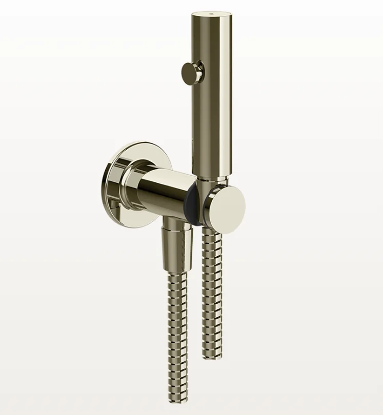 Гидроёршик, Gessi, Inciso, цвет-Nickel PVD
