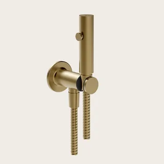 Гидроёршик, Gessi, Inciso, цвет-Warm Bronze Brushed PVD