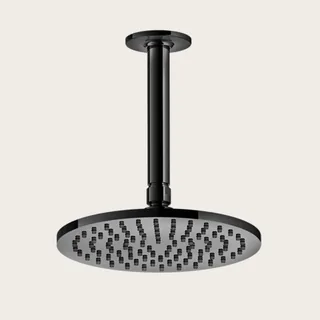 Верхний душ, Gessi, Inciso, 200*200, цвет-Black Metal PVD