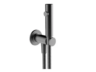 Гигиенический душ, Gessi, Inciso, цвет-Black Metal Brushed PVD
