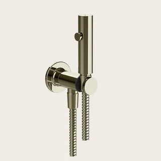 Гигиенический душ, Gessi, Inciso, цвет-Nickel PVD