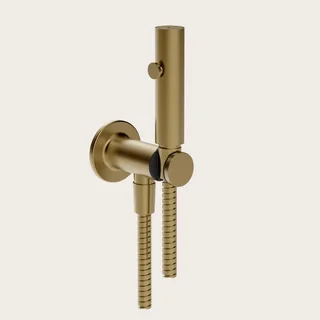Гигиенический душ, Gessi, Inciso, цвет-Warm Bronze Brushed PVD