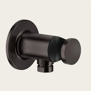 Шланговое подсоединение, Gessi, Inciso, шгв 65*84*65, цвет-Black Metal Brushed PVD (старый арт. 58161/707)