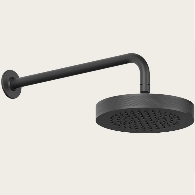 Верхний душ, Gessi, Inciso, 218*218, цвет-черный матовый