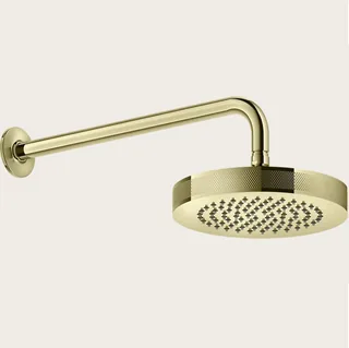 Верхний душ, Gessi, Inciso, 218*218, цвет-Brass PVD