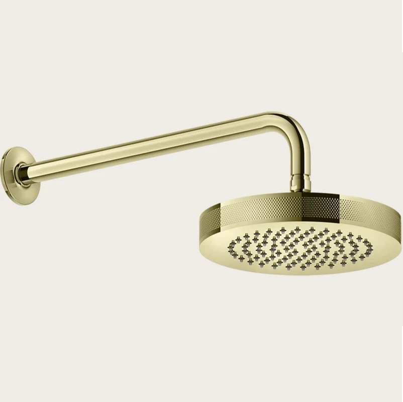 Верхний душ, Gessi, Inciso, 218*218, цвет-Brass PVD