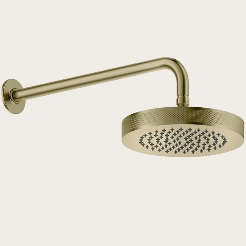 Верхний душ, Gessi, Inciso, 218*218, цвет-Brushed Brass PVD