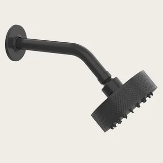 Верхний душ, Gessi, Inciso, Diamantato, 118, цвет-черный матовый