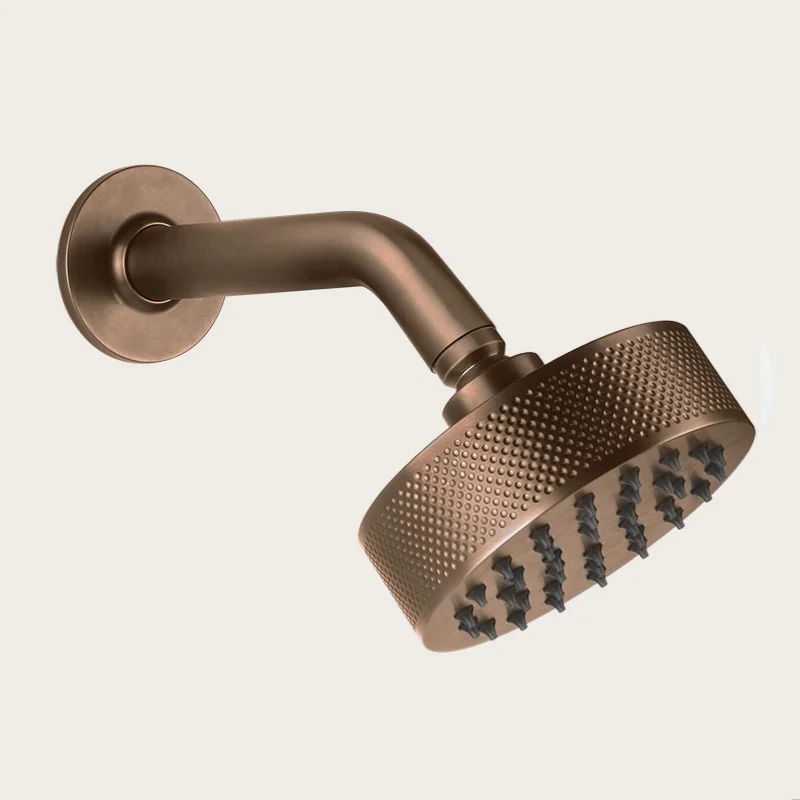 Верхний душ, Gessi, Inciso, Diamantato, 118, цвет-Copper Brushed PVD