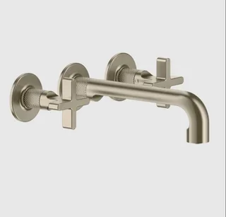 Смеситель для раковины, Gessi, Inciso, цвет-Finox Brushed Nickel