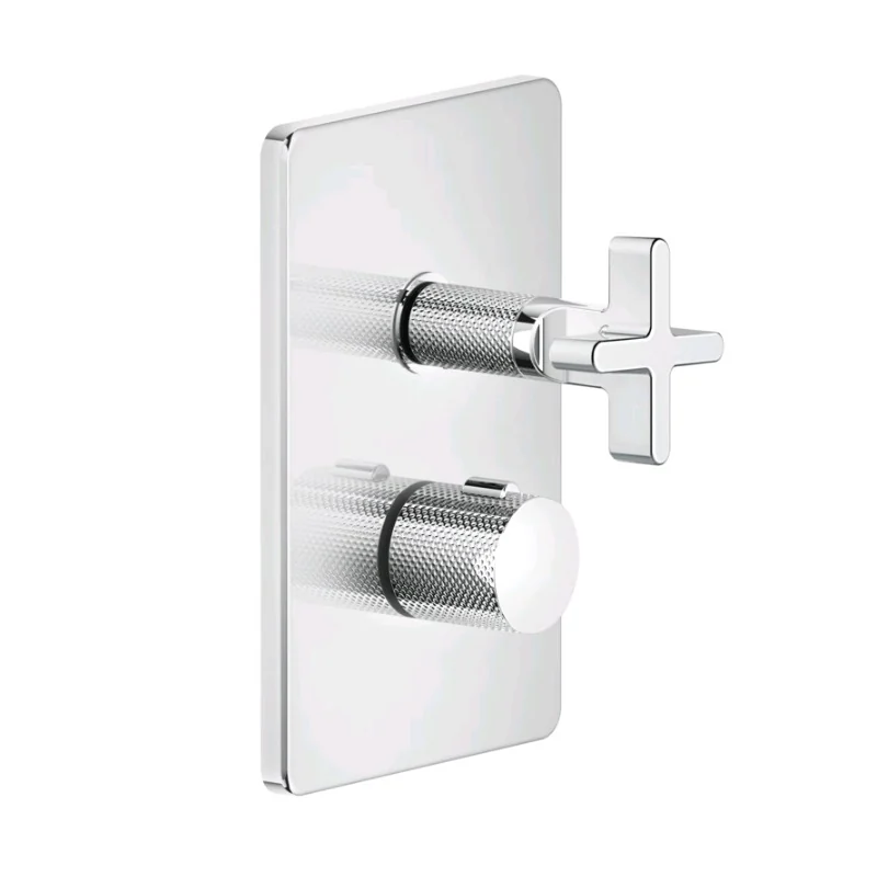 Смеситель для душа, Gessi, Inciso Bath&Shower, на 1 потребитель, цвет-хром