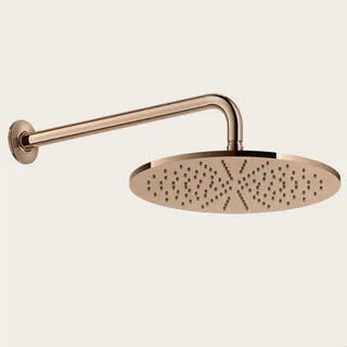Верхний душ, Gessi, Inciso, 300*300, цвет-Copper PVD