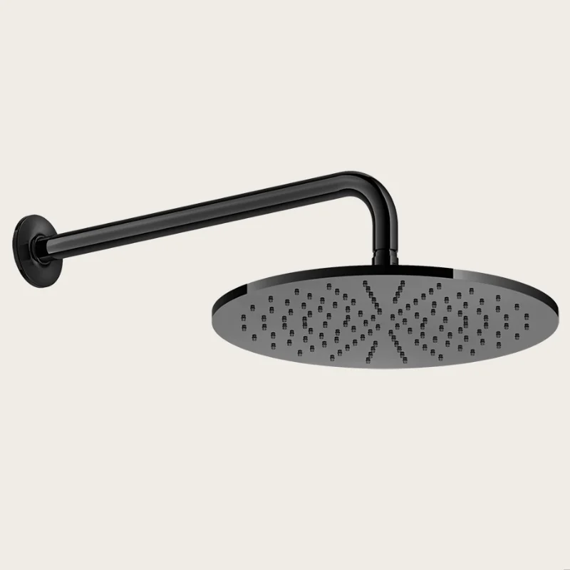 Верхний душ, Gessi, Inciso, 300*300, цвет-Black Metal PVD