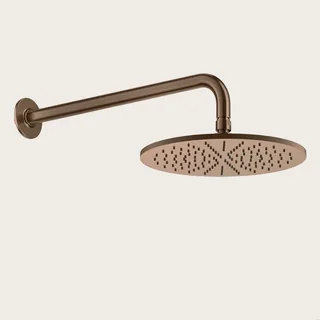 Верхний душ, Gessi, Inciso, 300*300, цвет-Copper Brushed PVD