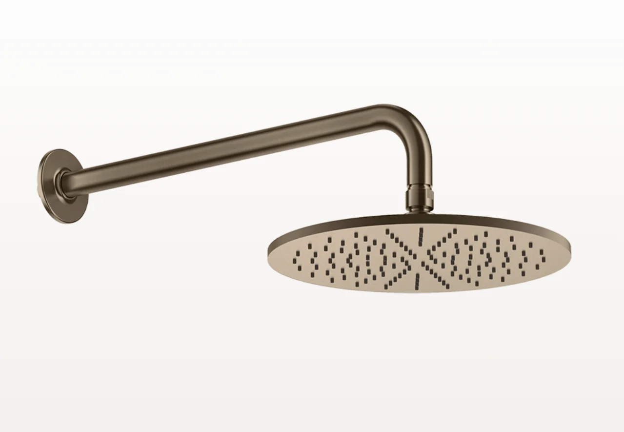 Верхний душ, Gessi, Inciso, 300*300, цвет-Coffee Bronze Brushed PVD